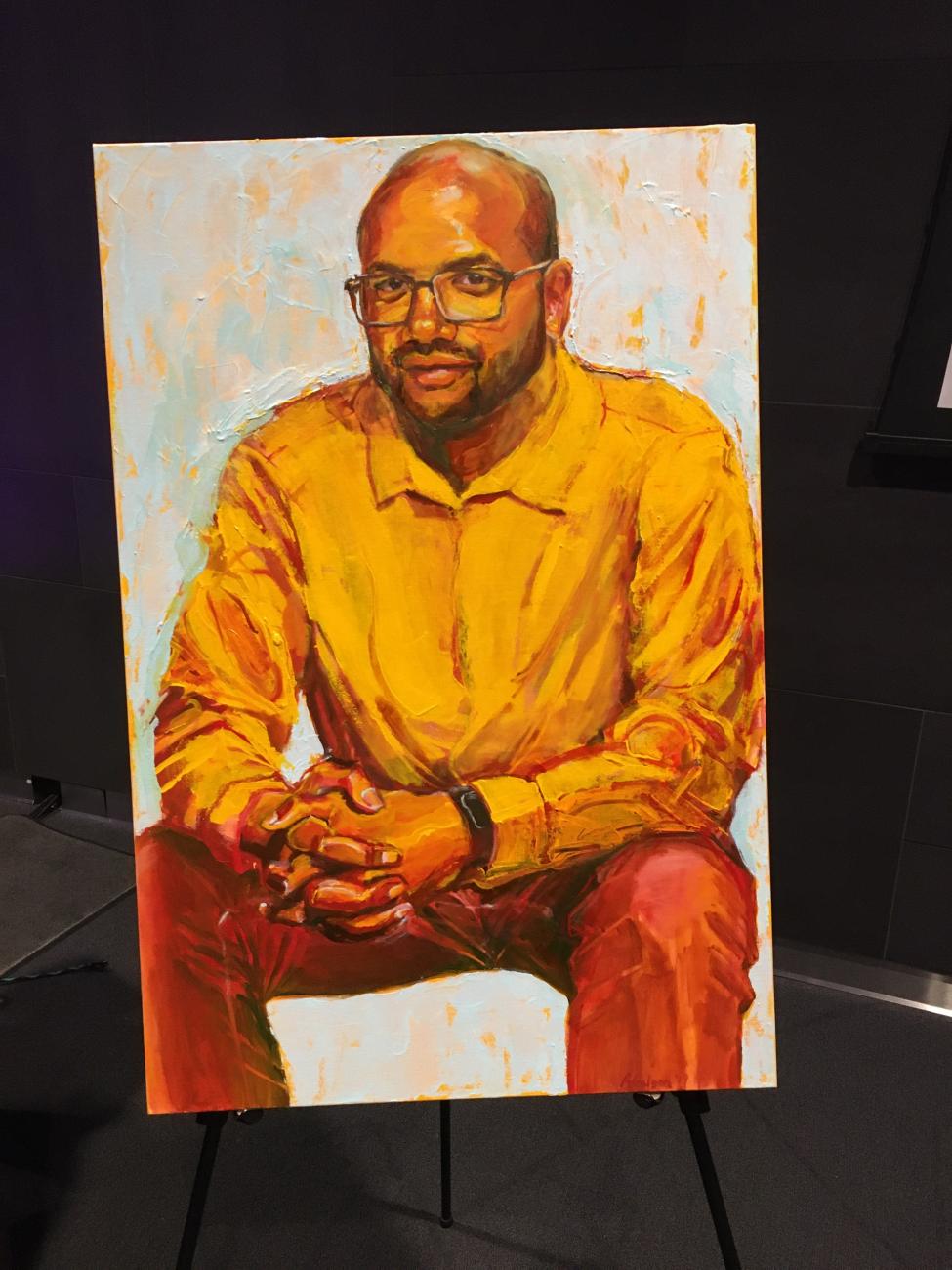 Portrait of Sterling Ashby, Umoja House Founder, 2020.