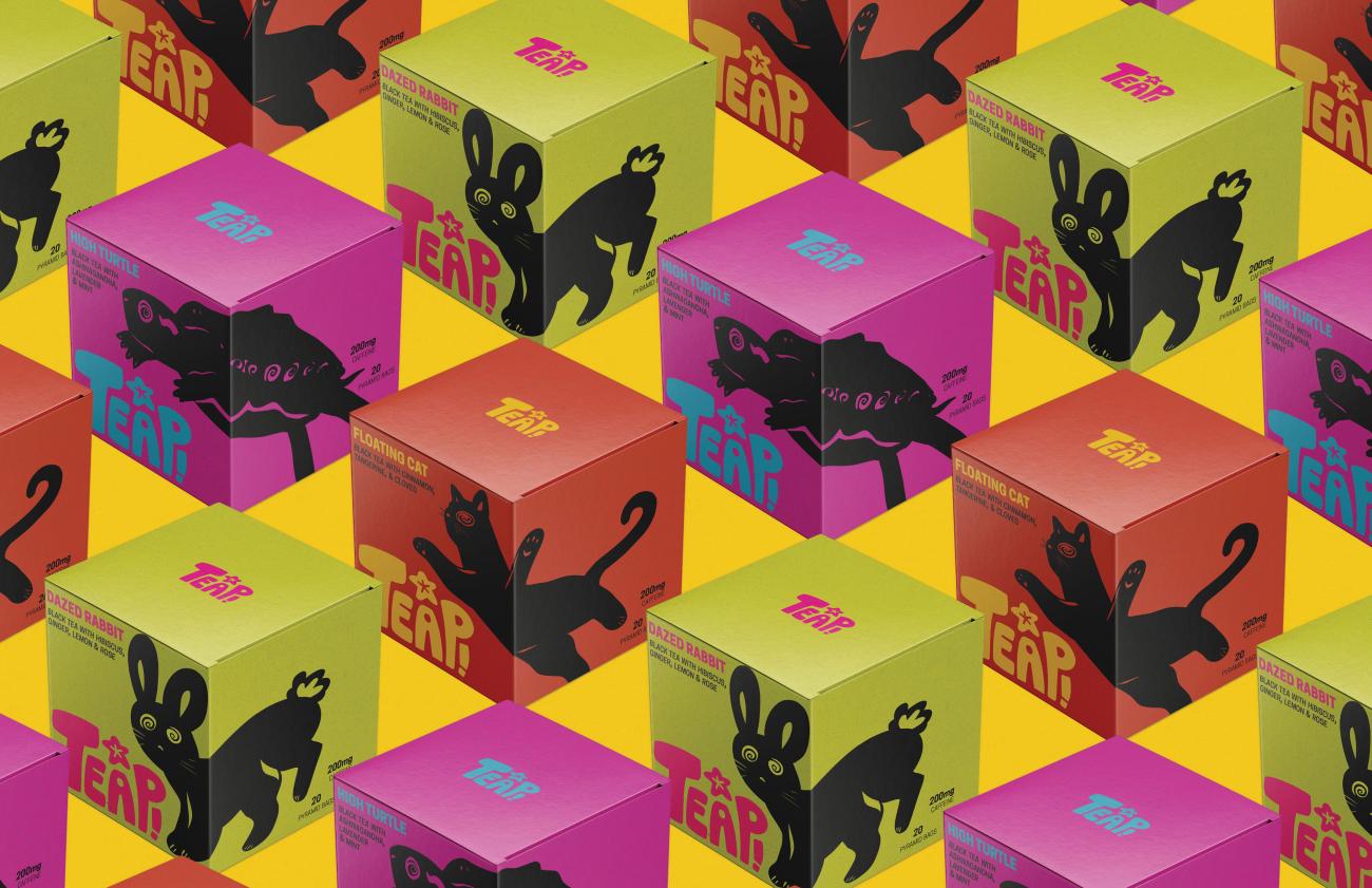 Anna Dekker ’23, Graphic Design Major, Graphic Design III, Package and identity design.